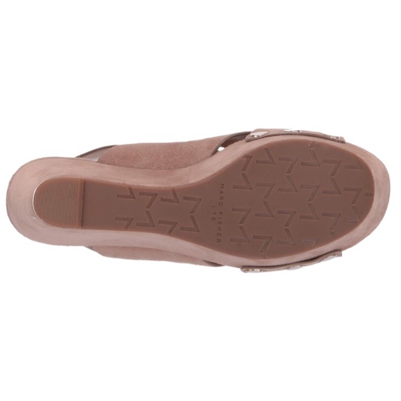 Marc Fisher LTD Bianca Suede Platform Sandal - Picture 6 of 8